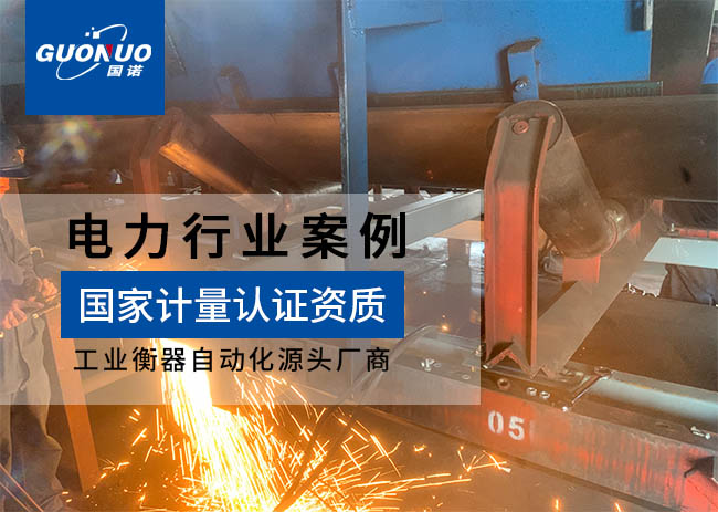 中平魯陽煤電防爆皮帶秤項目