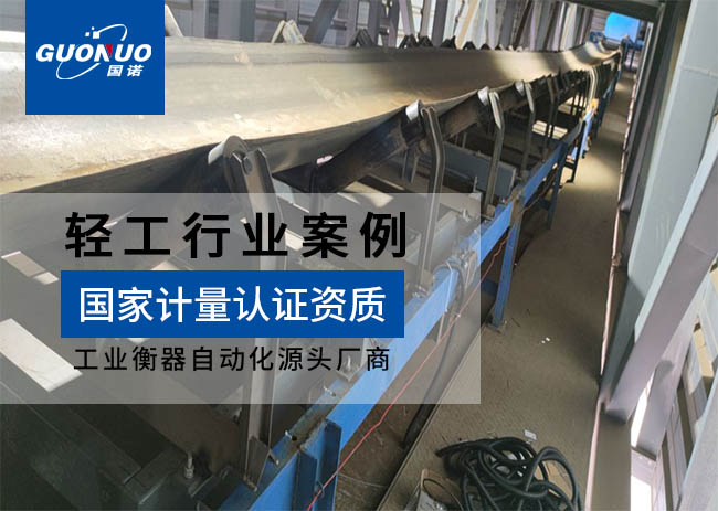 金田紙業(yè)皮帶秤項目